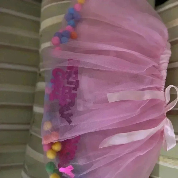 PRECIOUS BIRTHDAY GIRL TUTU ONE SIZE FITS ALL - Picture 5 of 10